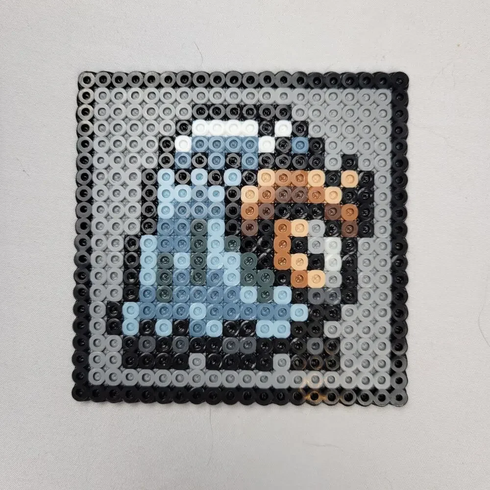 AncientMegatheriummon 16Bit Digimon Digivice Perler Bead Pixel Art